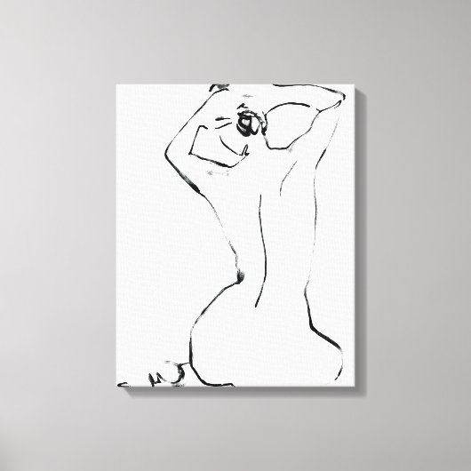 パンの固定 キャンバスプリント (正面)