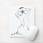 パンの固定 マウスパッド (マウス)