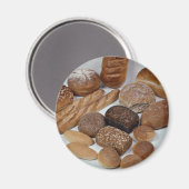 パンの盛り合わせ マグネット (正面/裏面)