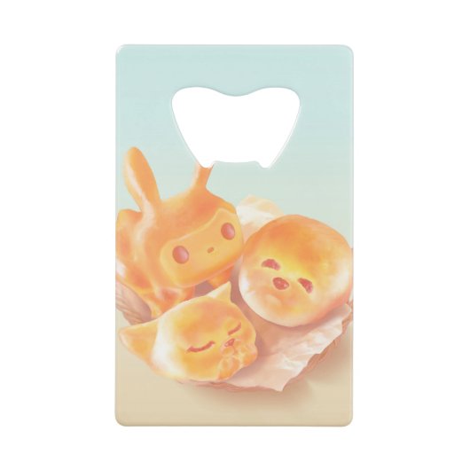 パンの魂 クレジットカード栓抜き (正面)