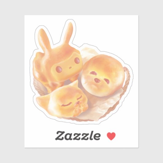 パンの魂 シール (シート)