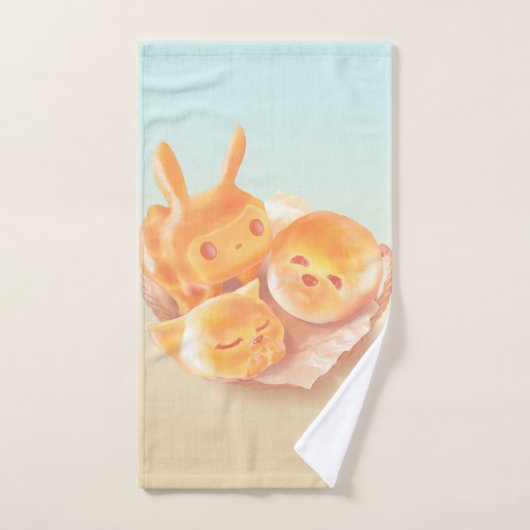 パンの魂 バスタオルセット (ハンドタオル)