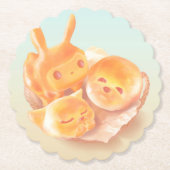 パンの魂 ペーパーコースター (正面)