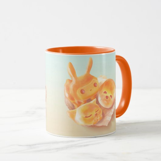 パンの魂 マグカップ (正面右)