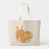 パンの魂 ラージトートバッグ (裏面)