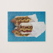 パンの3匹のホットドッグ ジグソーパズル (横)