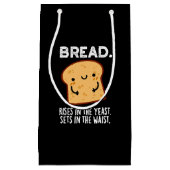 パンはウエストダークブルーのイーストセットで上昇 スモールペーパーバッグ (正面)