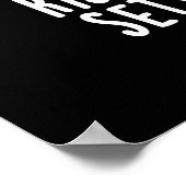 パンはウエストダークブルーのイーストセットで上昇 ポスター (角)