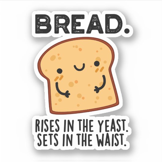 パンはウエストパンにセットされた酵母で上昇する シール (正面)