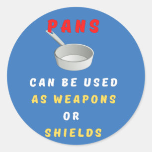 パンは武器または盾として使用できる ラウンドシール