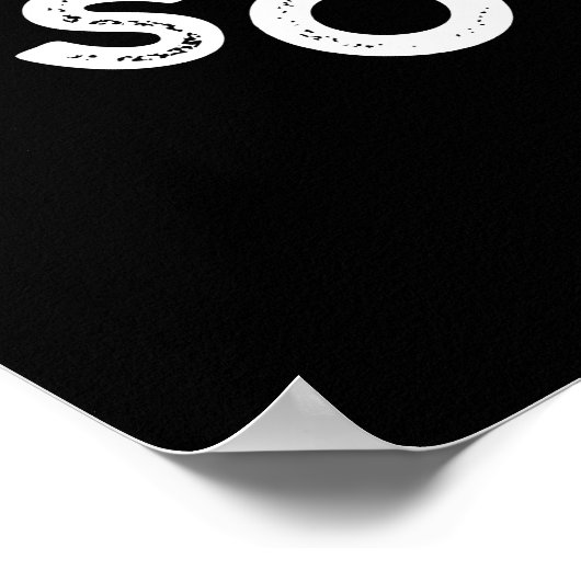 パンは醤油醤油の植物Pun Dark BG ポスター (角)