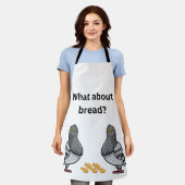 パンは？ エプロン (着用した状態)