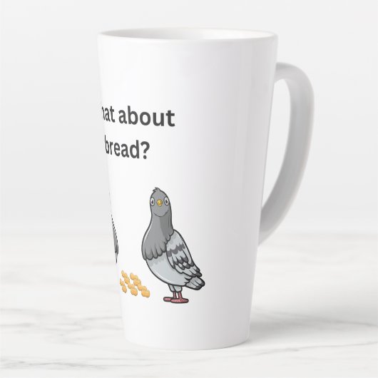 パンは? カフェラテマグ (右アングル)