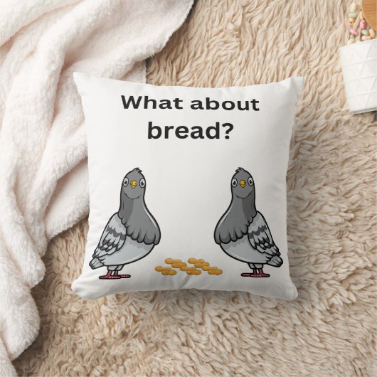 パンは？ クッション (ブランケット)