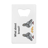 パンは？ クレジットカード栓抜き (裏面)