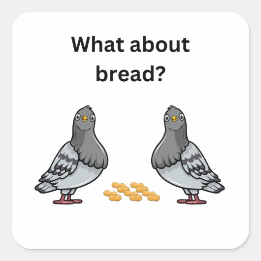 パンは？ スクエアシール (正面)