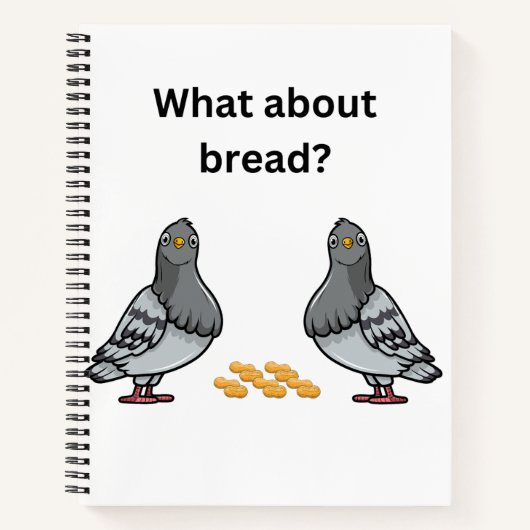 パンは？ ノートブック (正面)