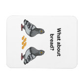 パンは？ マグネット (横)