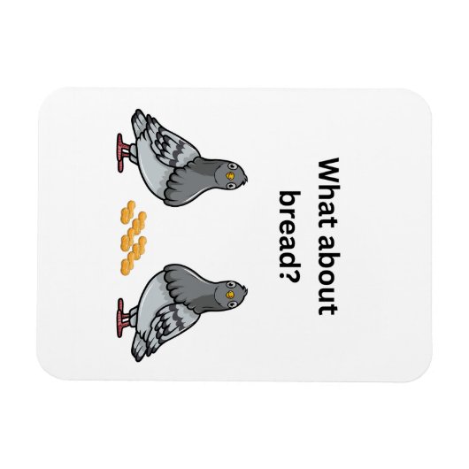 パンは？ マグネット (横)