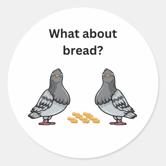 パンは？ ラウンドシール (正面)