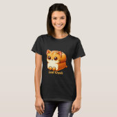 パンをチェックする猫 Tシャツ (正面フル)