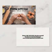 パンを作るパン屋 名刺 (正面/裏面)