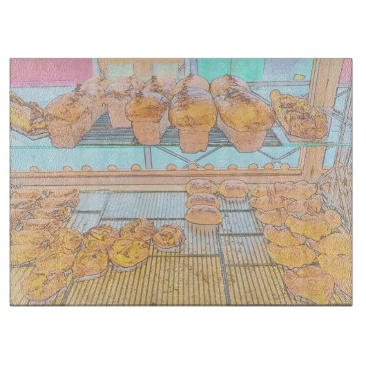 パンを切る カッティングボード (正面)