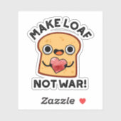 パンを戦争ではなくおもしろい前向きパンにする シール (シート)