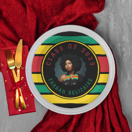 パンアフリカンフォト卒業 ペーパープレート