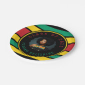 パンアフリカンフォト卒業 ペーパープレート (アングル)