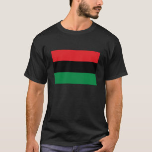 パンアフリカ国旗とユニア国旗、記号 Tシャツ