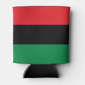 パンアフリカ国旗とUNIAの記号/パーティー 缶クーラー (正面)