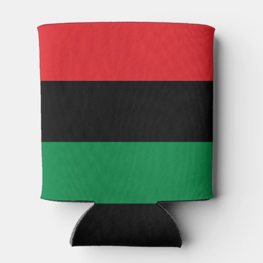 パンアフリカ国旗とUNIAの記号/パーティー 缶クーラー (裏面)