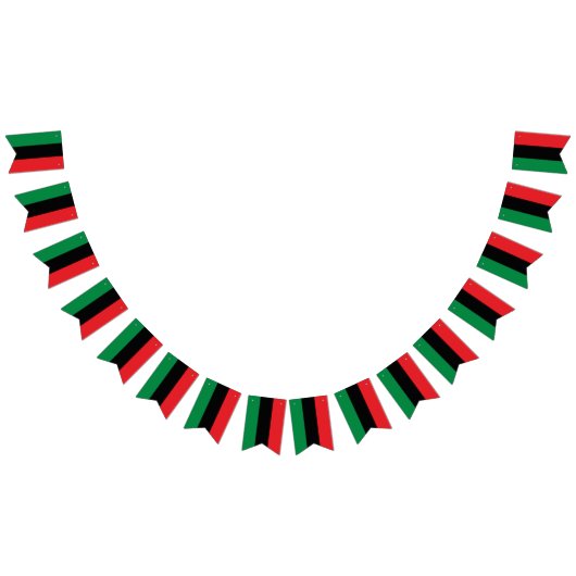 パンアフリカ国旗のパーティー、ユニア国旗の記号バナー バンティングフラッグ (全)