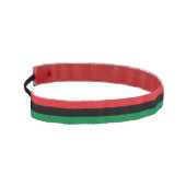 パンアフリカ国旗、ハッピー・クワンザ アスレチックヘッドバンド (左)