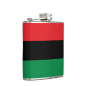 パンアフリカ国旗&ユニアのシンボル/スポーツファン フラスク (右)