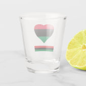 パンアフリカ国旗&ユニアシンボルトリ/スポーツファン ショットグラス (裏面)