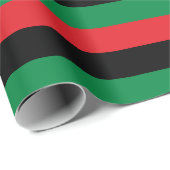 パンアフリカ国旗・ユニア国旗の記号/クワンザ ラッピングペーパー (ロールコーナー)