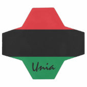 パンアフリカ国旗&UNIAサッカー/スポーツ サッカーボール (フラット)