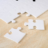 パンアフリカ黒人女性赤グリーンプライドアフロ ジグソーパズル (側面)