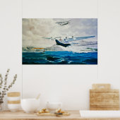 パンアメリカンクリッパーズキャンバス ポスター (キッチン)