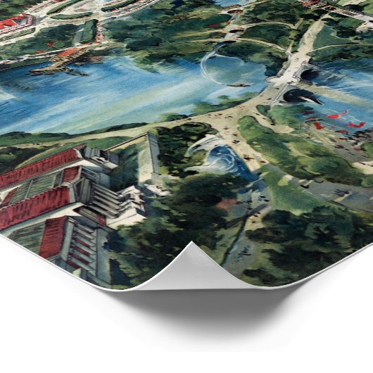 パンアメリカン博覧会 – バッファロー世界博覧会 – 1 ポスター (角)