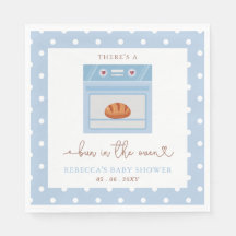 パンインザオーブルーズブルー男の赤ちゃんベビーシャワー