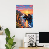 パンカイキパンケーキの岩 ポスター (ホームオフィス)