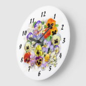 パンカラフルジー ラージ壁時計 (傾斜)
