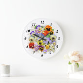 パンカラフルジー ラージ壁時計 (ホーム)