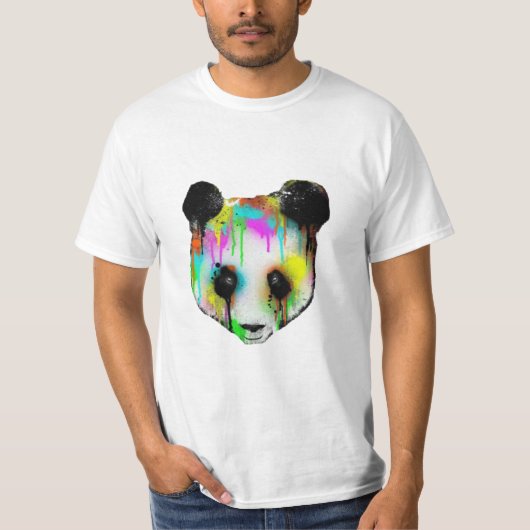 パンカラフルダ顔 Tシャツ (正面)