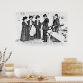 パンカルスト夫人の逮捕 ポスター (キッチン)