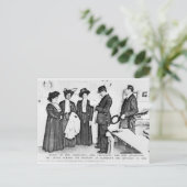 パンカルスト夫人の逮捕 ポストカード (スタンド正面)