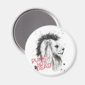 パンクが死なない マグネット (正面/裏面)